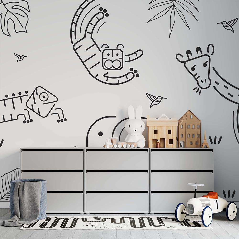 Funky Animals wallpaper