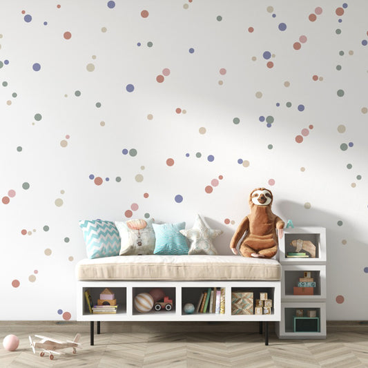 Multicolor Dots wallpaper