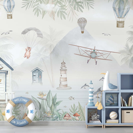 Nautical Wonderland wallpaper