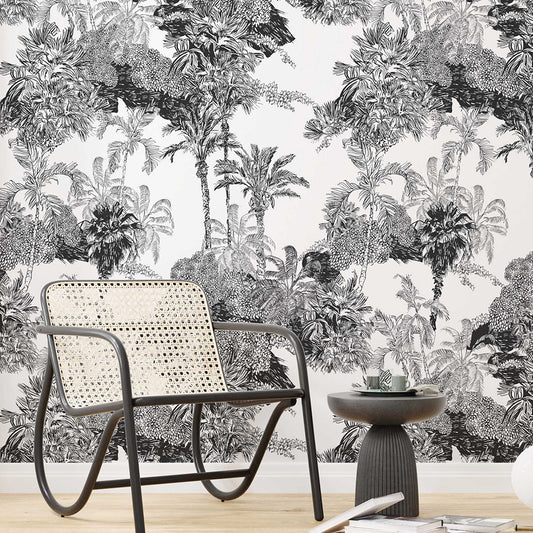 The Silhouette Toil wallpaper