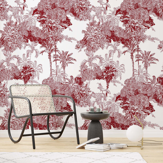 The Silhouette Toil wallpaper