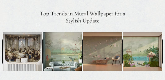 Top Trends in Mural Wallpaper for a  Stylish Update