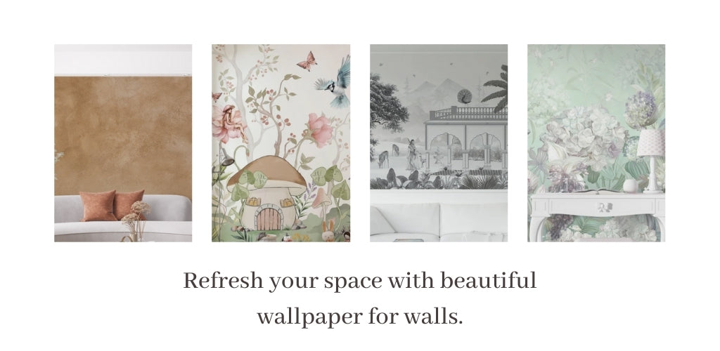 Refresh your space with beautiful wallpaper for walls