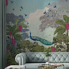 BEAUTIFUL MOR PANKH WALLPAPERS FOR INTERIOR DECOR