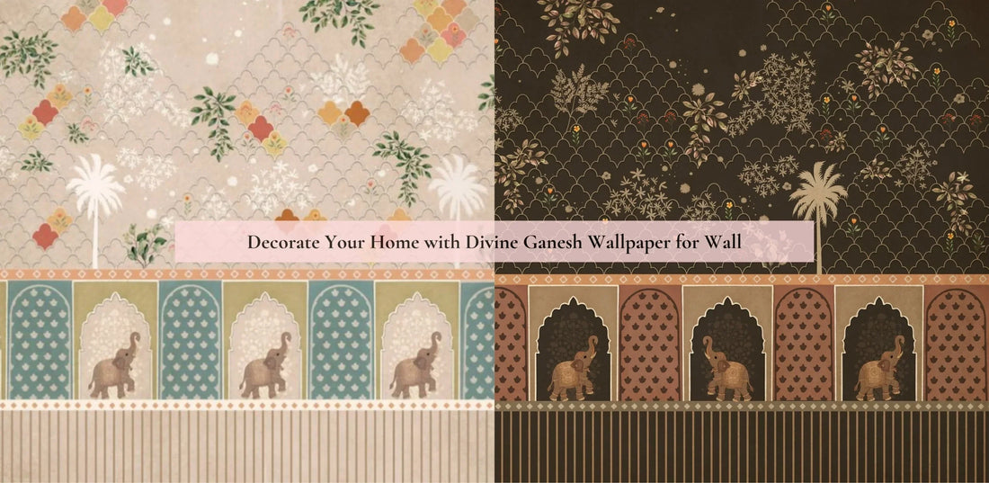 Decorate Your Home with Divine Ganesh Wallpaper for Wall