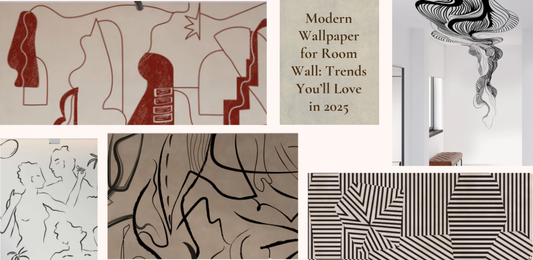 MODERN WALLPAPER FOR ROOM WALL TRENDS YOU’LL LOVE IN 2025