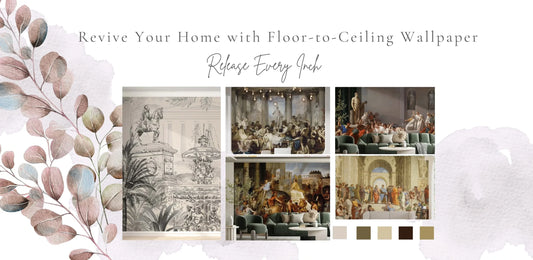 Revive Your Home with Floor-to-Ceiling Wallpaper Release Every Inch