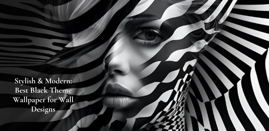 STYLISH AND MODERN: BEST BLACK THEME WALLPAPER FOR WALL DESIGNS