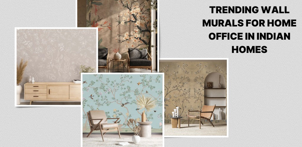 Trending Wall Murals for Home Office in Indian Homes