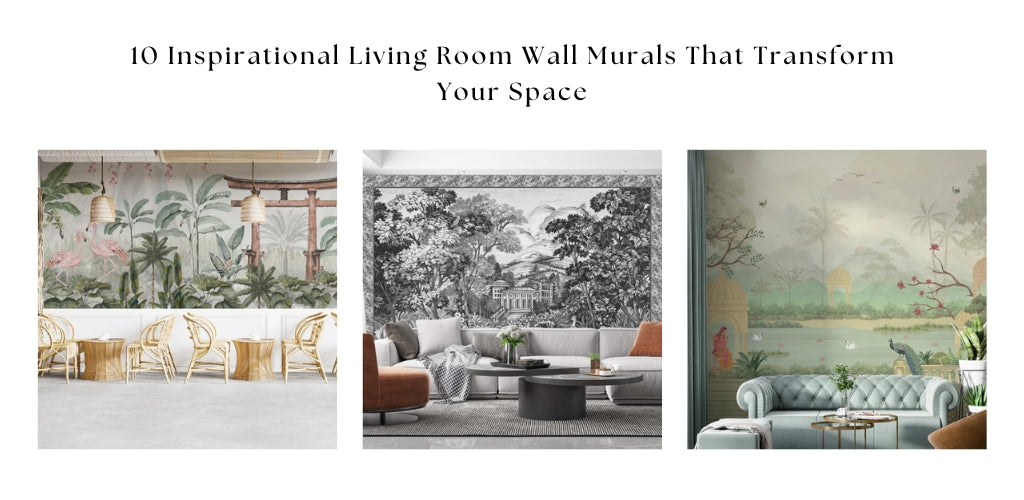 10 Inspirational Living Room Wall Murals That Transform Your Space