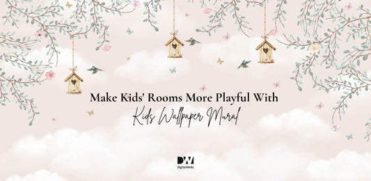 Make Kids' Rooms More Playful With Kids Wallpaper Mural