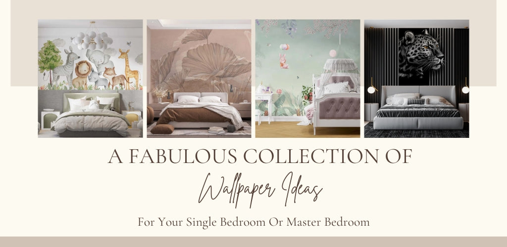 A Fabulous Collection Of Wallpaper Ideas For Your Single Bedroom Or Ma