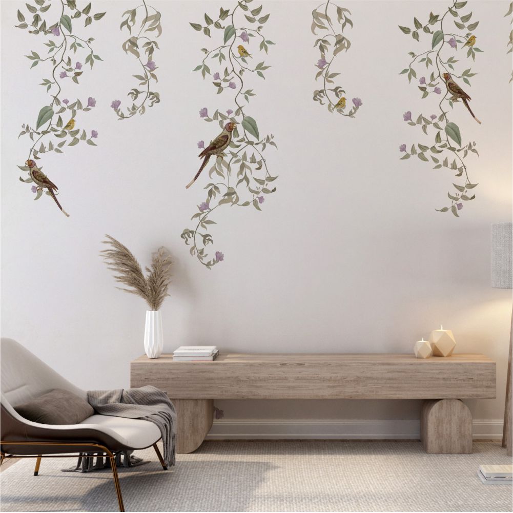 Hanging Garden Mural Wall Art