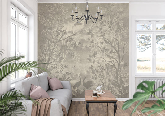 Rainforest Oasis Custom Wallpaper for Walls