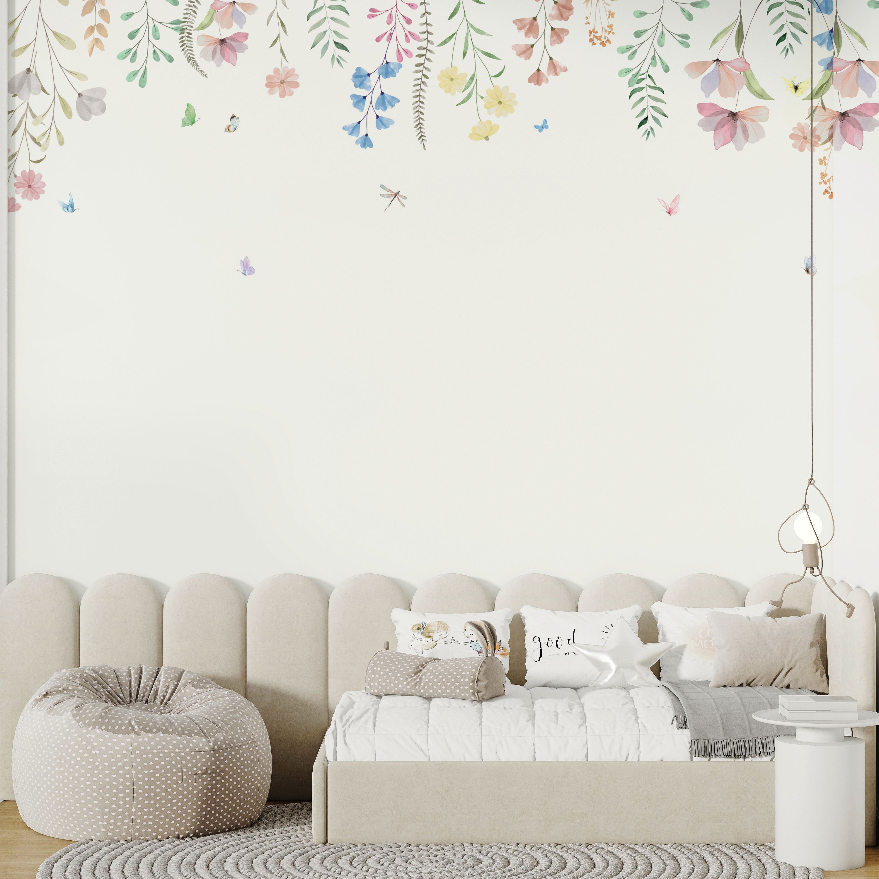 Floral Daydream Wallpaper for Kids Room