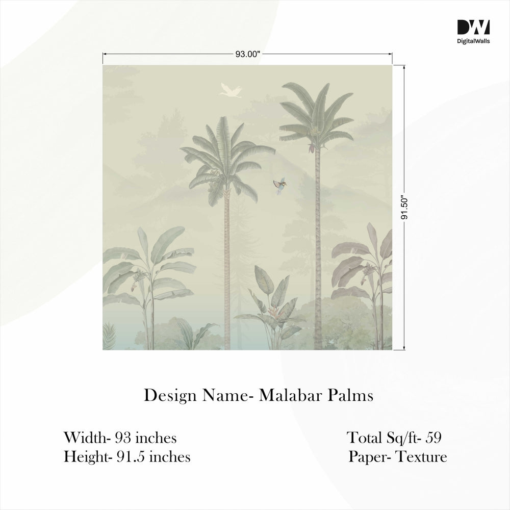 Malabar Palms – Digital Walls India