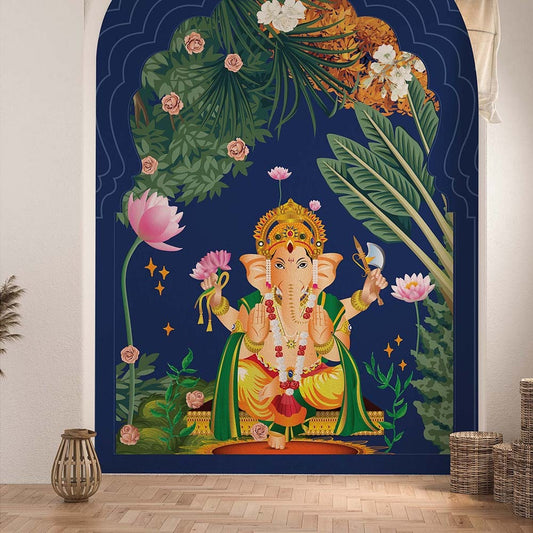 Ganesha-Wallmural