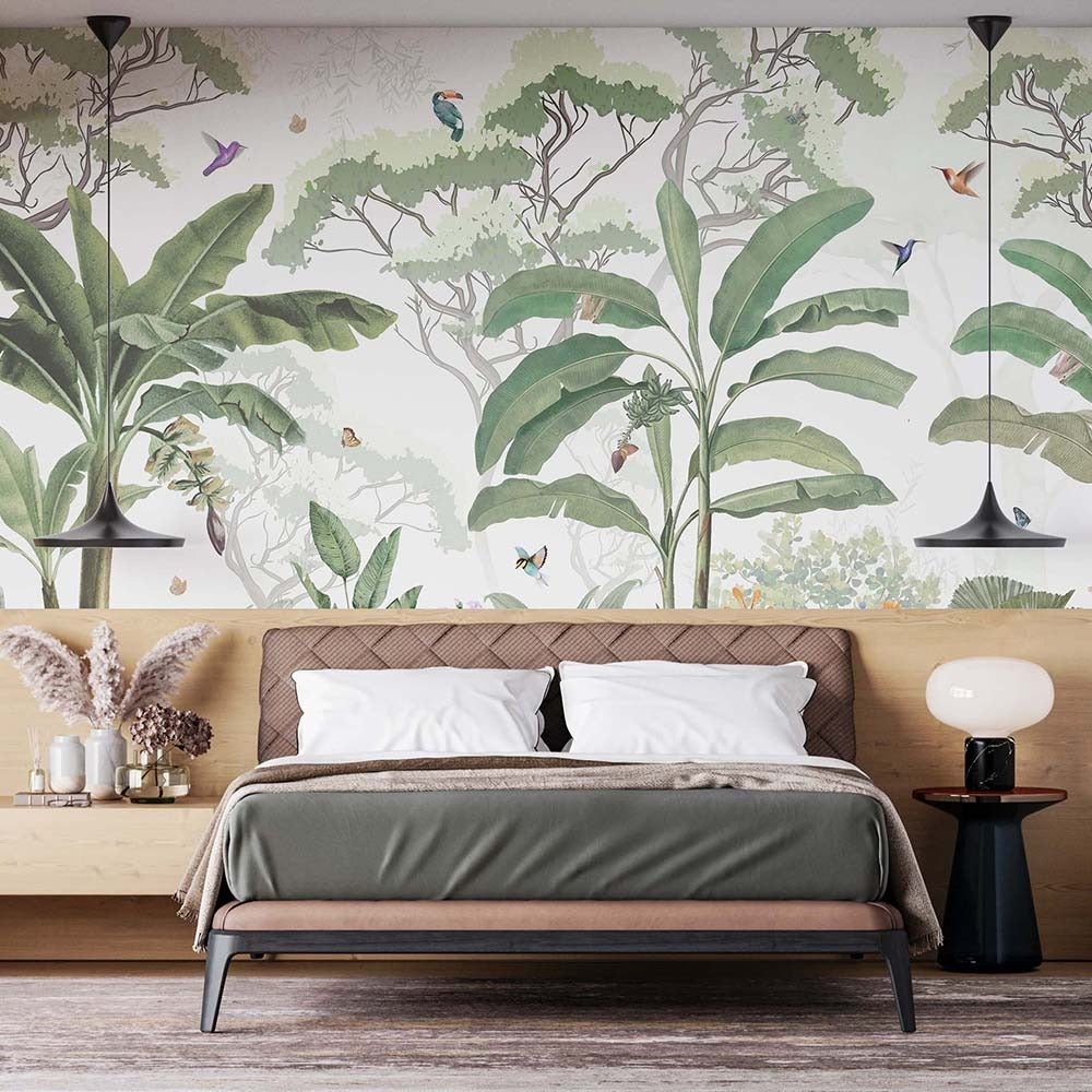Shop Tropical Forest Theme Wall Mural Wallpapers Starting @225/Sqft –  digitalwalls-in