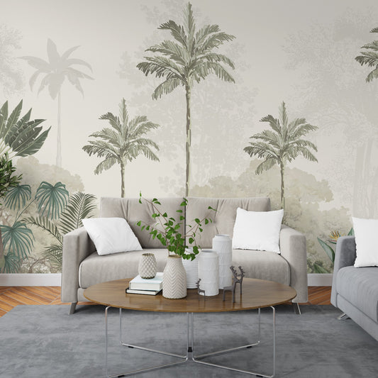 Palm Trees Mural Wall Art