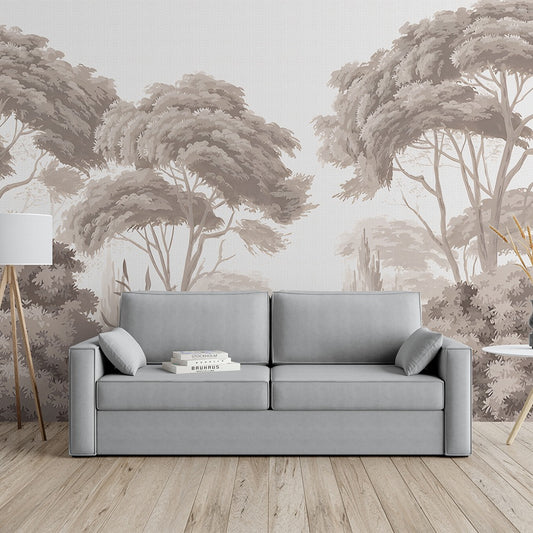 European Theme Tropical Custom Wallpaper for Walls
