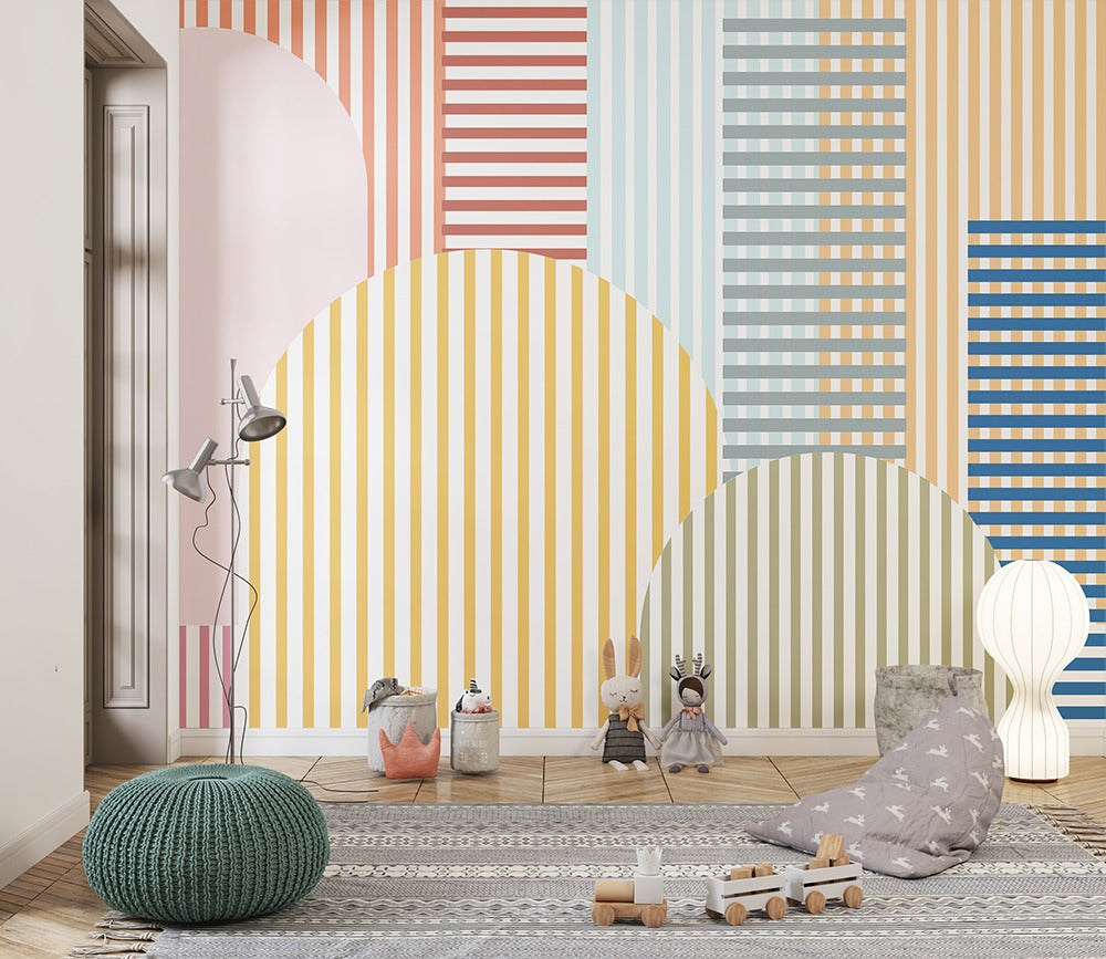 Stripes Wall Art for Living Room