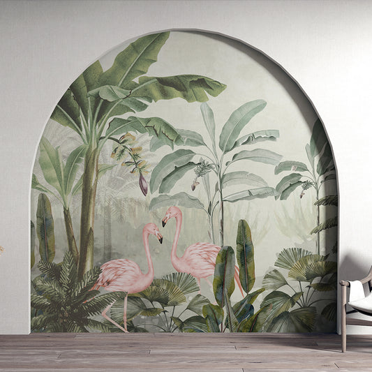 Flamingo Tropical Wallpaper for Arch Walls