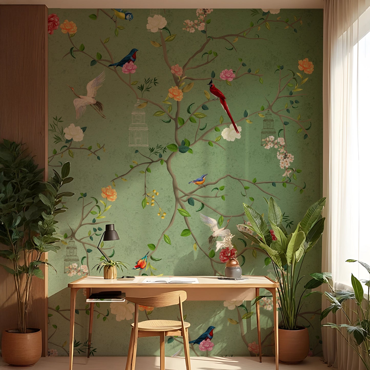 Jade Garden Wallpaper