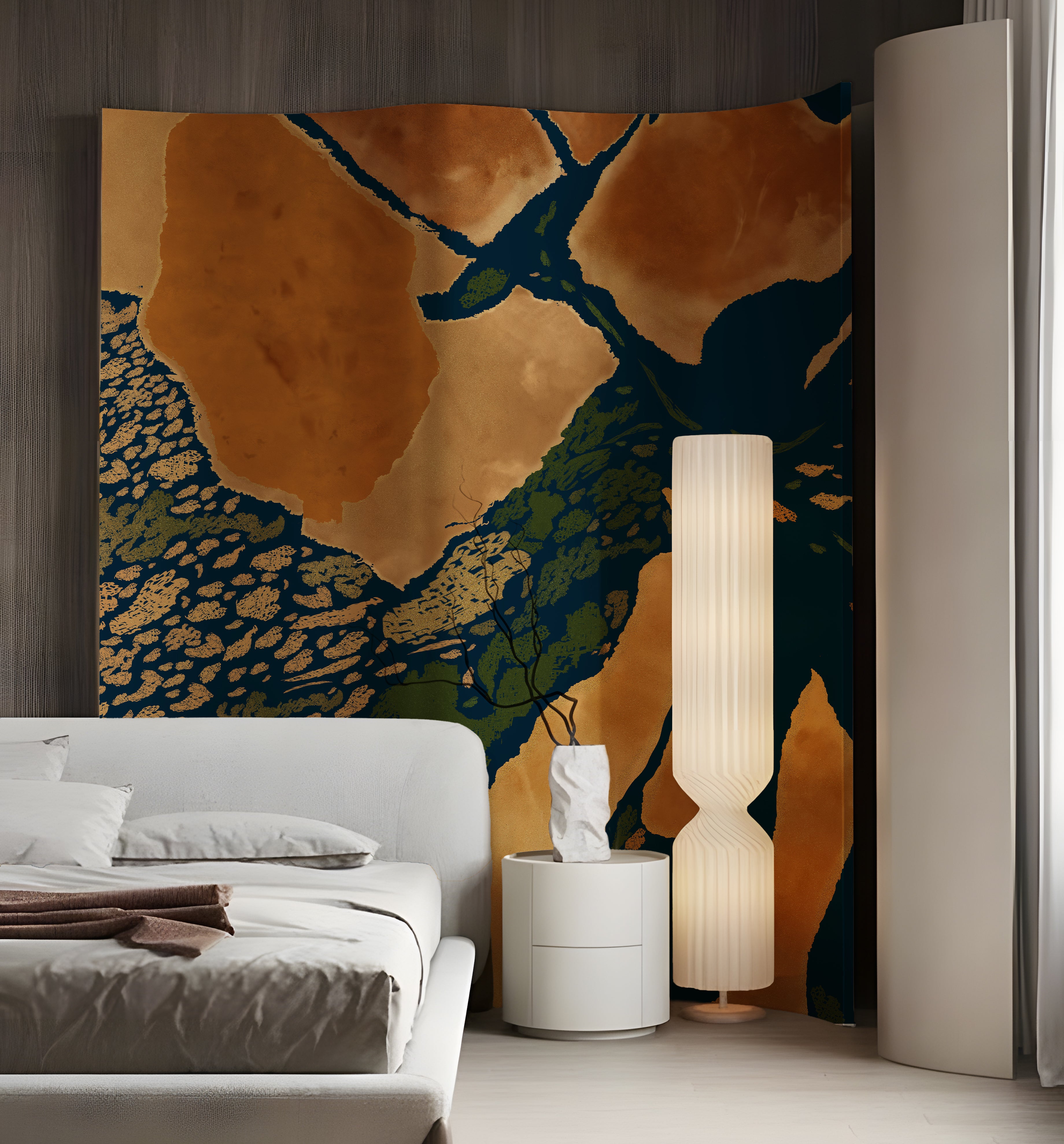 Deep Segment wallpaper for walls 