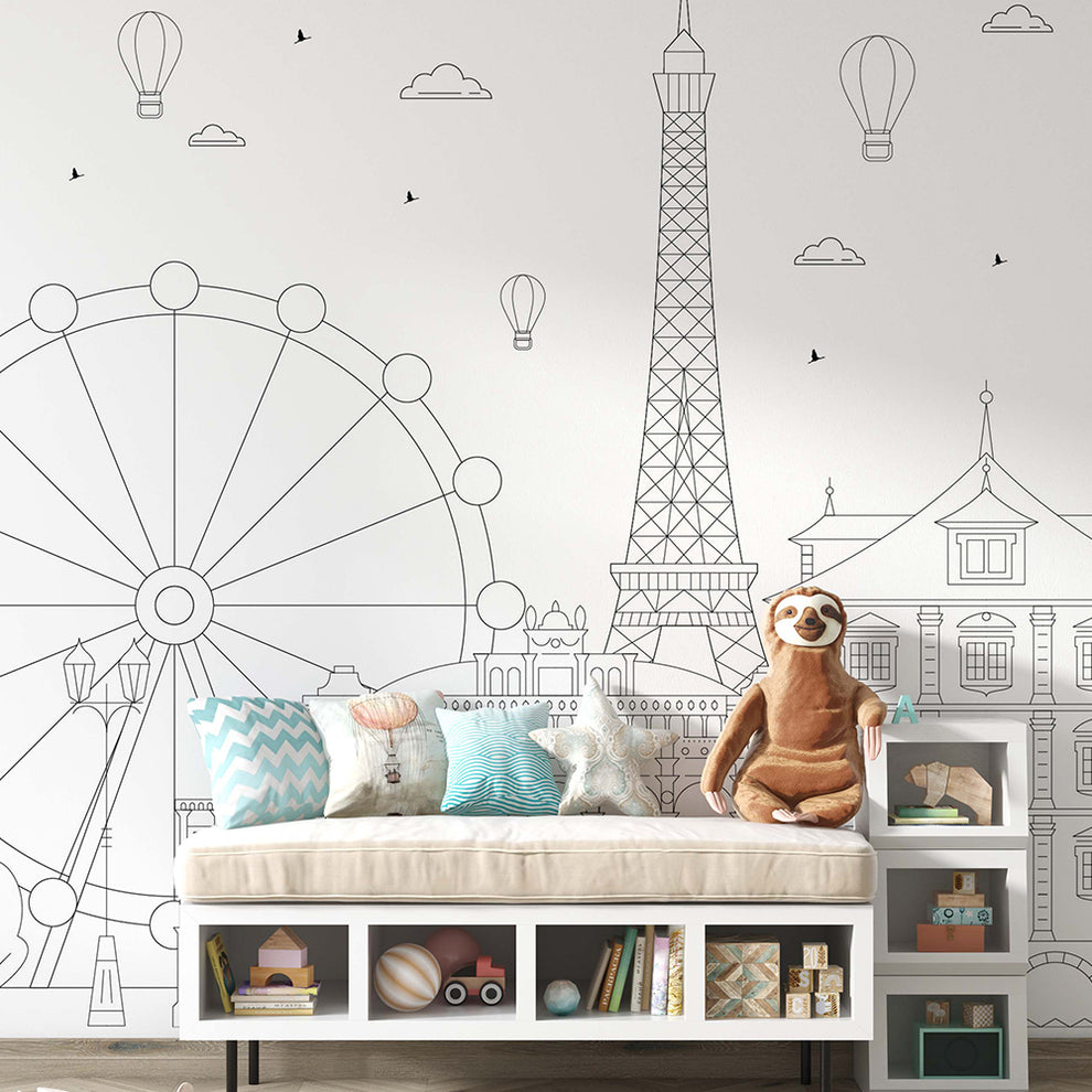 Wonderland | Kids Wallpaper | Wallpaper Mural | Digital Walls